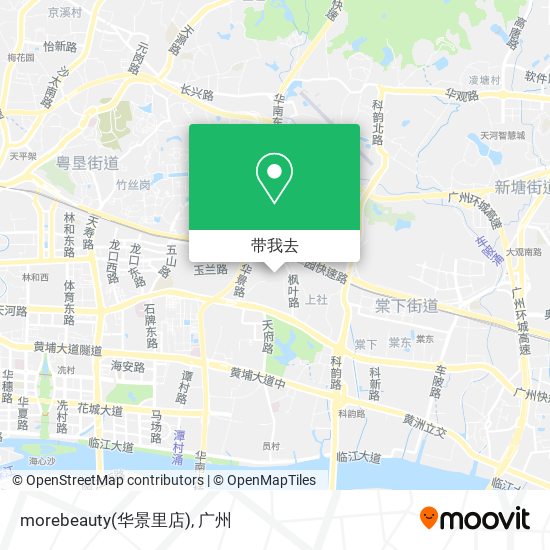 morebeauty(华景里店)地图