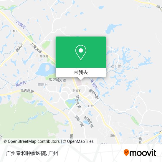 广州泰和肿瘤医院地图