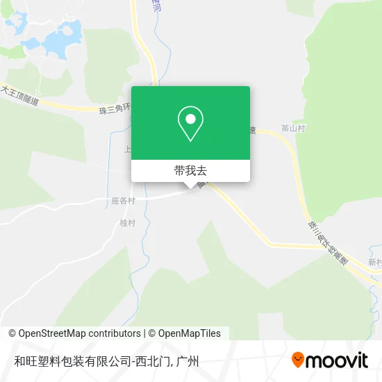 和旺塑料包装有限公司-西北门地图