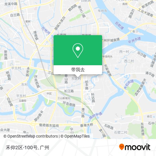 禾仰2区-100号地图
