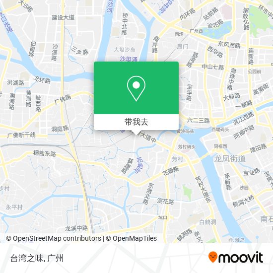 台湾之味地图