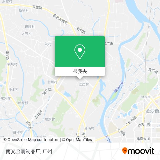 南光金属制品厂地图