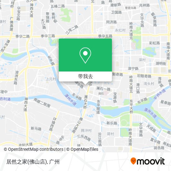 居然之家(佛山店)地图