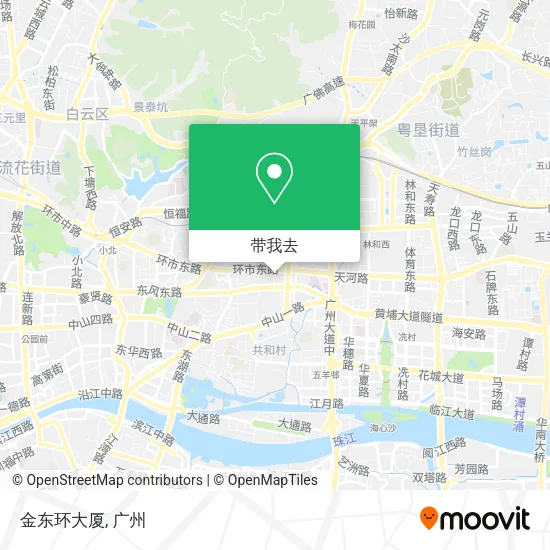 金东环大厦地图