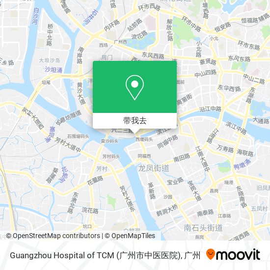 Guangzhou Hospital of TCM (广州市中医医院)地图