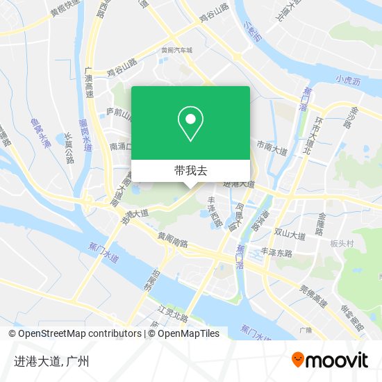 进港大道地图