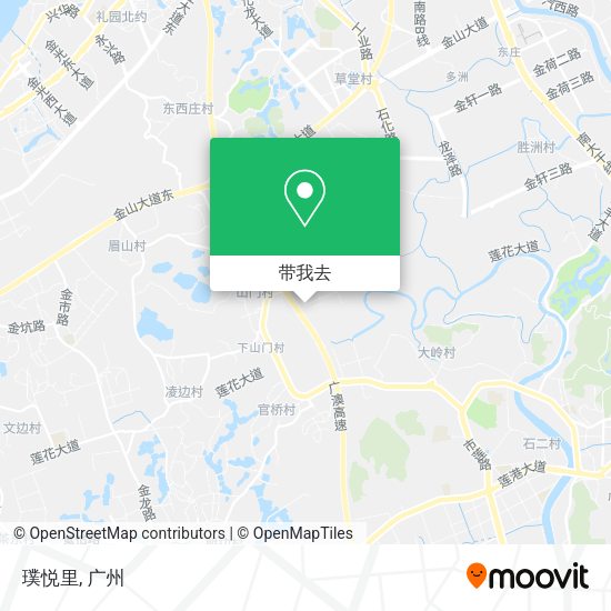 璞悦里地图
