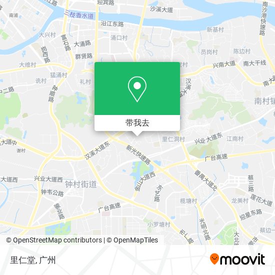 里仁堂地图