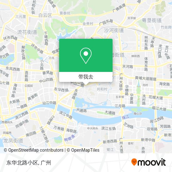 东华北路小区地图