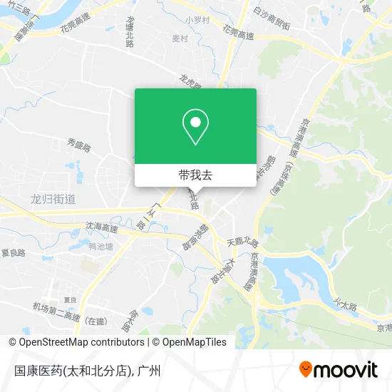 国康医药(太和北分店)地图