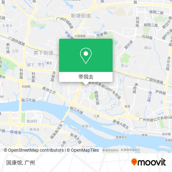 国康馆地图
