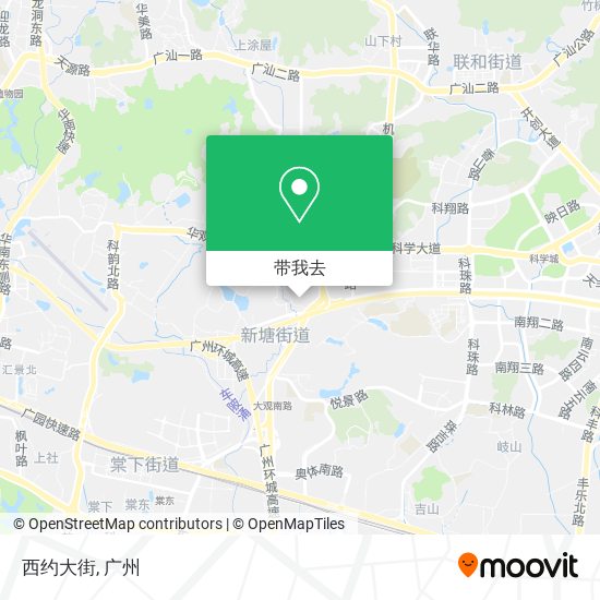 西约大街地图