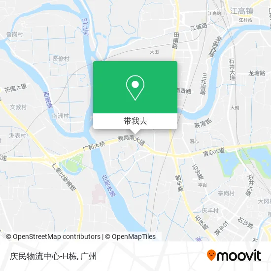 庆民物流中心-H栋地图