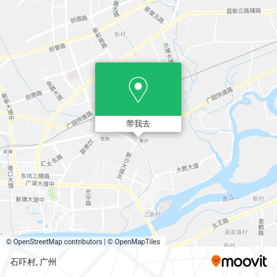 石吓村地图