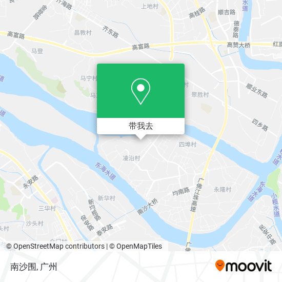南沙围地图