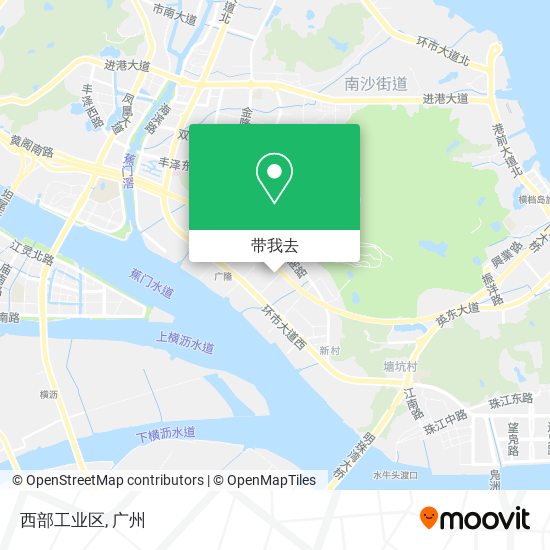 西部工业区地图