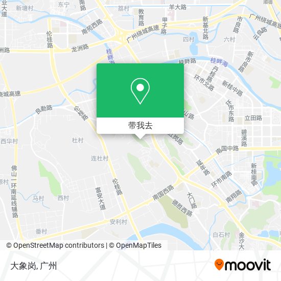 大象岗地图