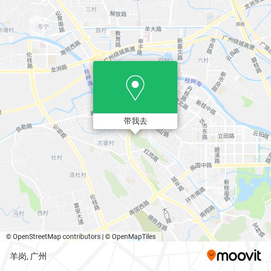 羊岗地图