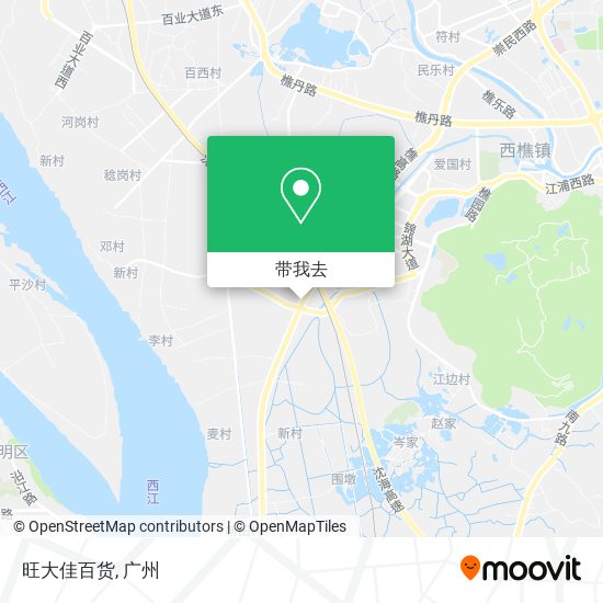 旺大佳百货地图