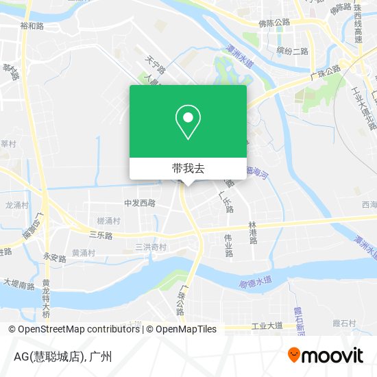 AG(慧聪城店)地图