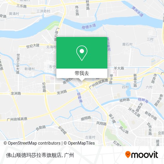 佛山顺德玛莎拉蒂旗舰店地图