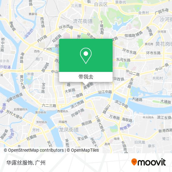 华露丝服饰地图