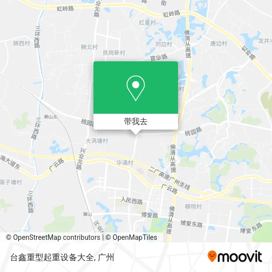 台鑫重型起重设备大全地图