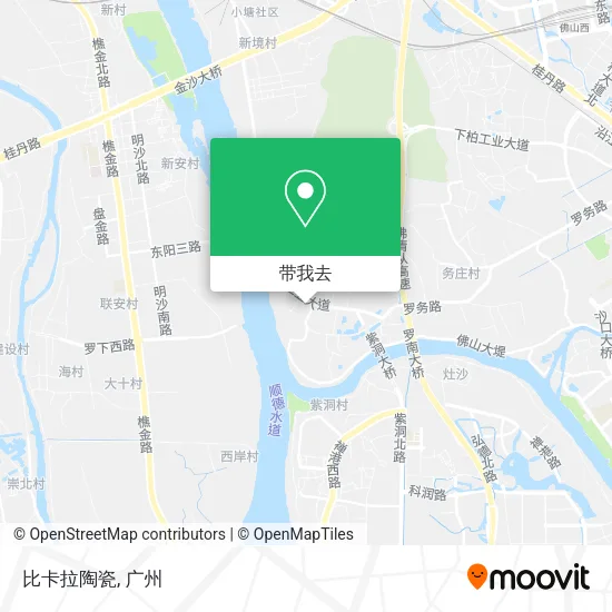 比卡拉陶瓷地图