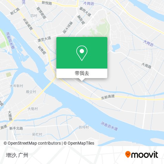 增沙地图