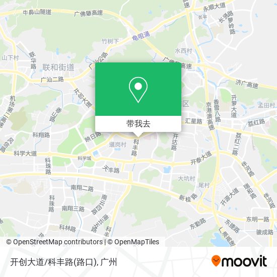开创大道/科丰路(路口)地图