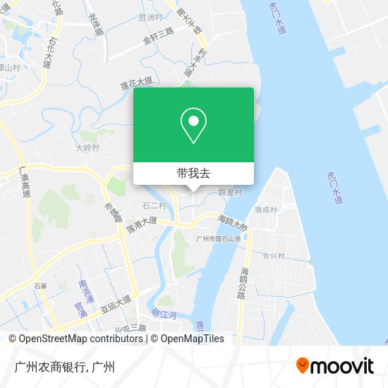 广州农商银行地图