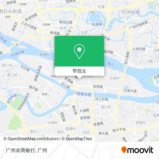 广州农商银行地图