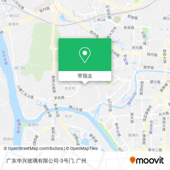 广东华兴玻璃有限公司-3号门地图