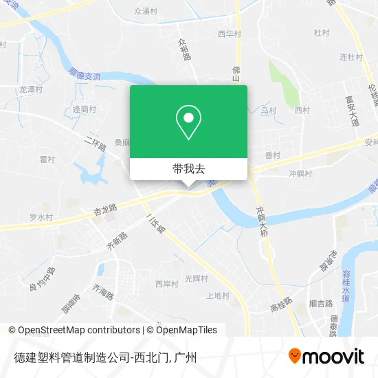 德建塑料管道制造公司-西北门地图