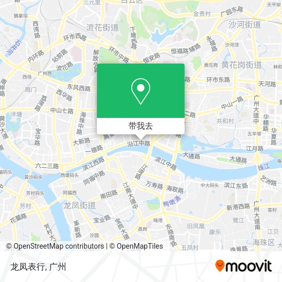 龙凤表行地图