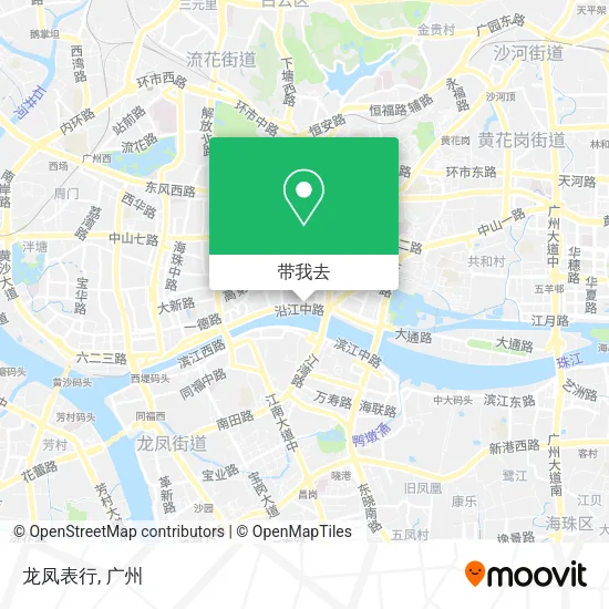 龙凤表行地图