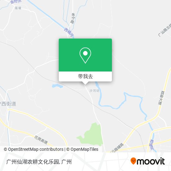 广州仙湖农耕文化乐园地图