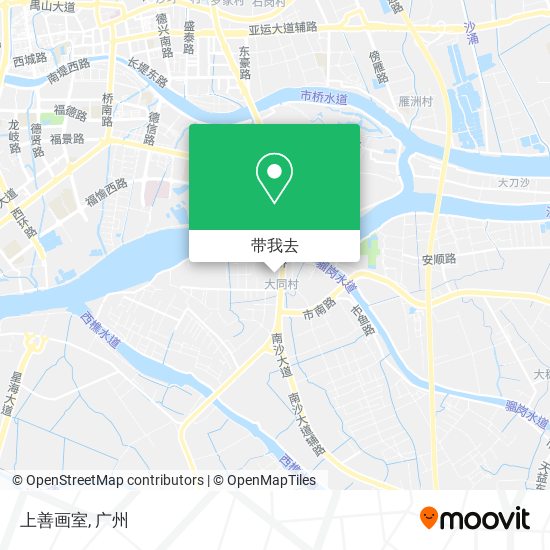 上善画室地图