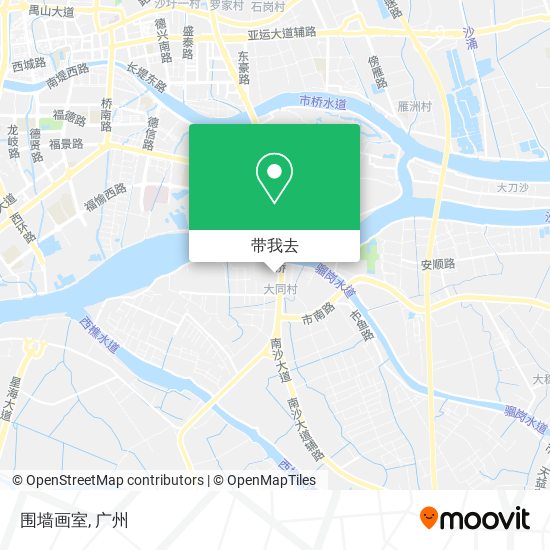围墙画室地图