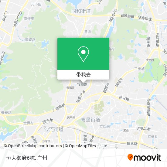 恒大御府6栋地图
