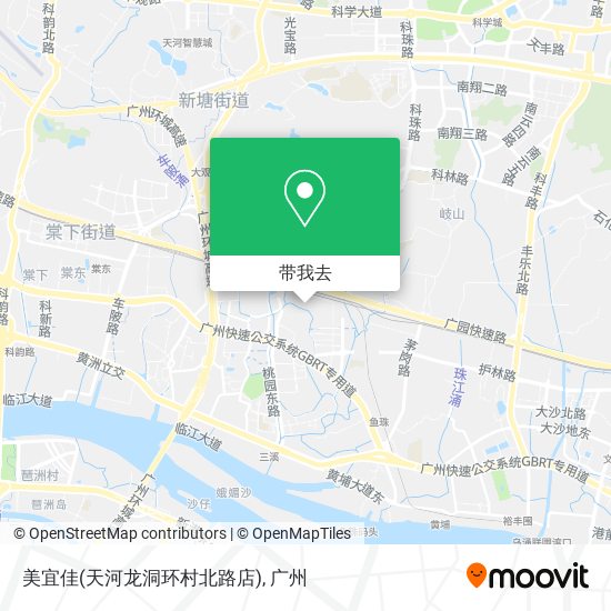 美宜佳(天河龙洞环村北路店)地图