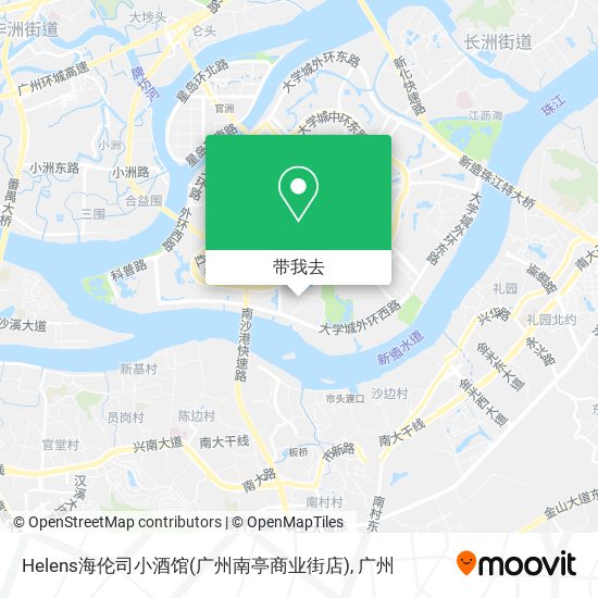 Helens海伦司小酒馆(广州南亭商业街店)地图