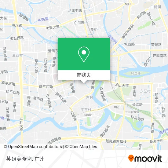 英姐美食坊地图
