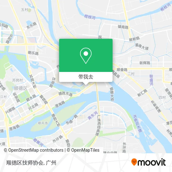 顺德区技师协会地图