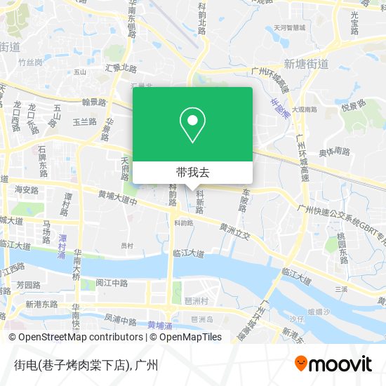 街电(巷子烤肉棠下店)地图