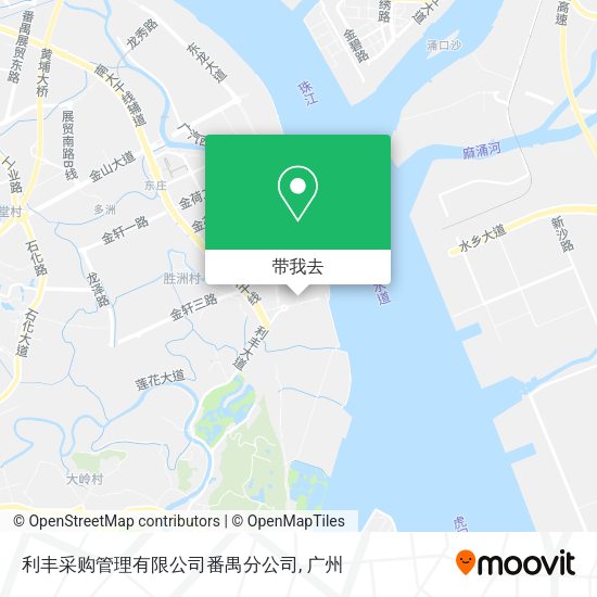 利丰采购管理有限公司番禺分公司地图
