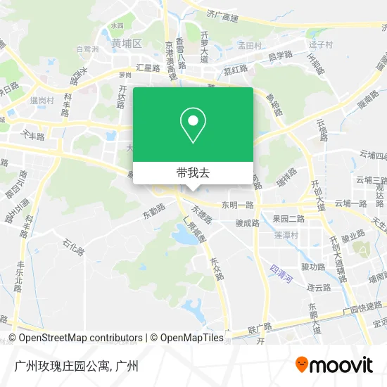 广州玫瑰庄园公寓地图
