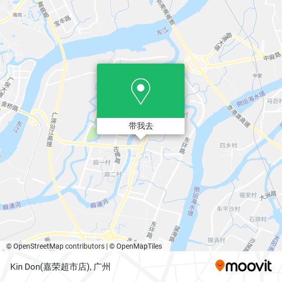 Kin Don(嘉荣超市店)地图