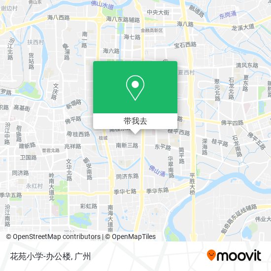 花苑小学-办公楼地图