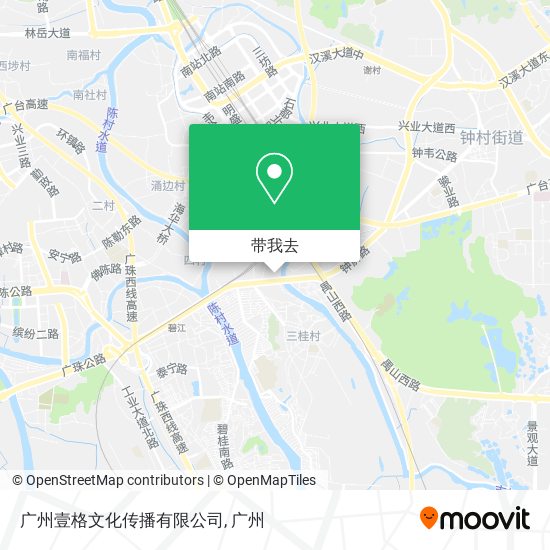 广州壹格文化传播有限公司地图